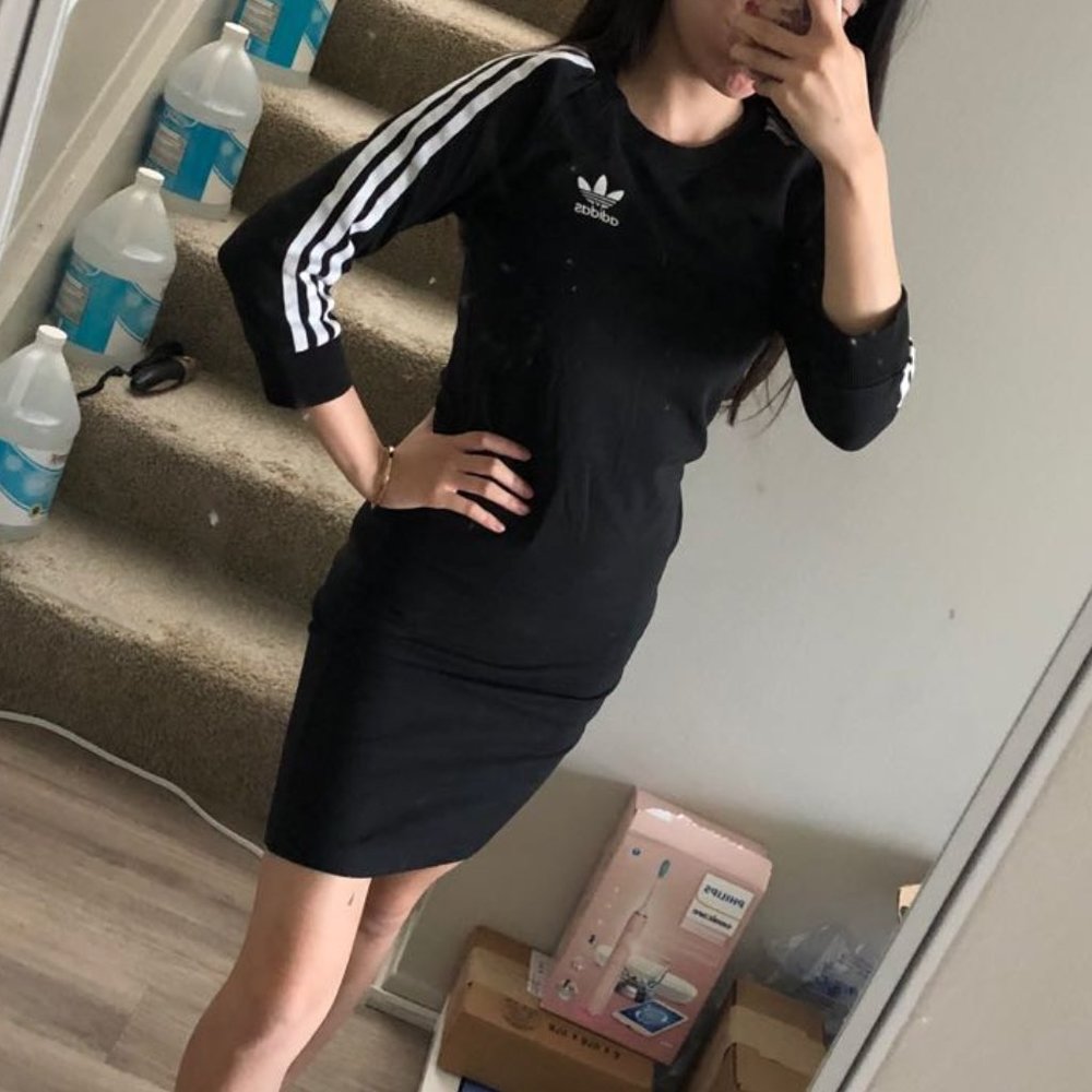 Adidas mid-sleeve signature dress